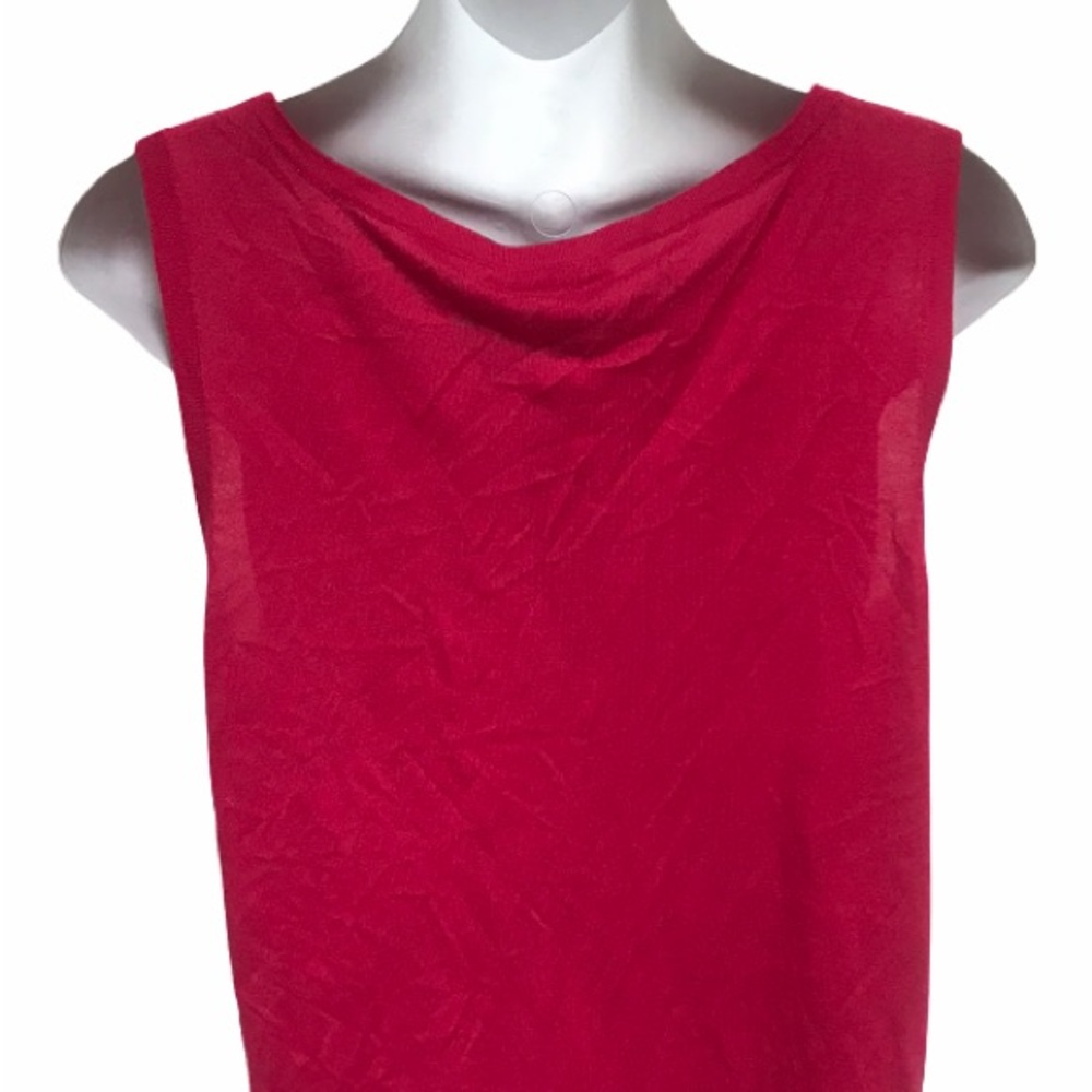Donna Karan Silk & Cashmere Tank Top - Picture 2 of 4